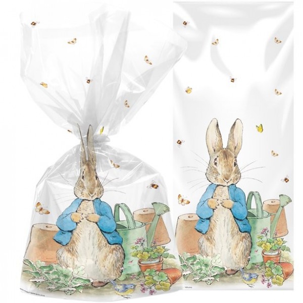 20 Peter Hase Geschenktüten 12,5 x 28,5cm