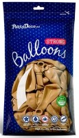 50 Partystar metallic Ballons gold 27cm