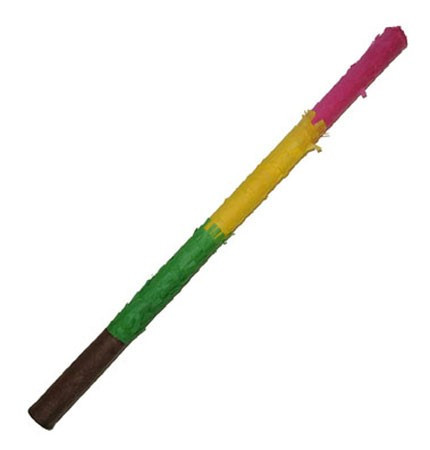 Rainbow Piñata Schlagstock 54cm