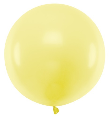 XL Ballon Partyriese zitronengelb 60cm