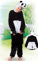 Förhandsgranskning: Furry panda barndräkt