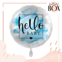 Vorschau: Balloha Geschenkbox DIY Welcome to the World, Baby Boy! XL