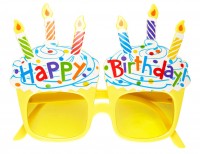 Vorschau: Farbenfrohe Happy Birthday Party Brille