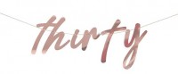 Vorschau: Hello Thirty Girlande 1,7m