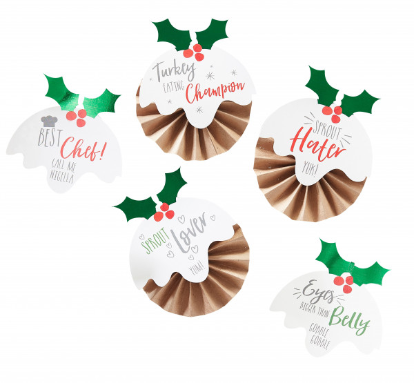 16 Fryst julpappersknapp 16cm