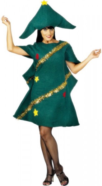 Weihnachtliches Tannenbaum Kostüm
