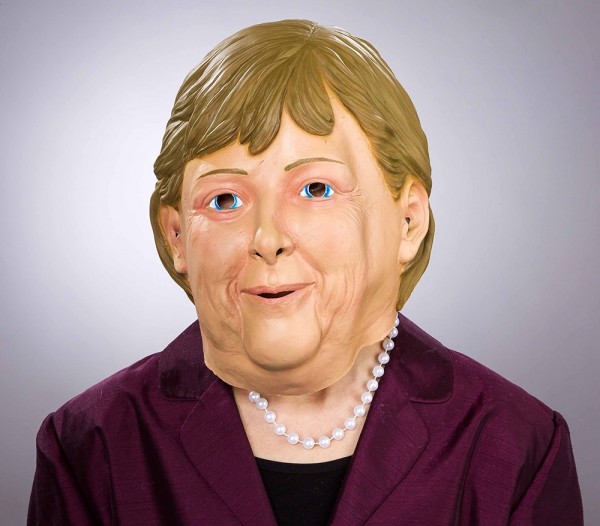 Latex Vollmaske Deutsche Kanzlerin