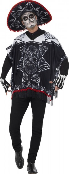 Dia de los Muertos Banditen Herrenkostüm