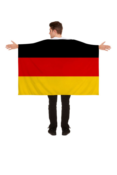 Tysklands flagga cape 1,5m x 90cm