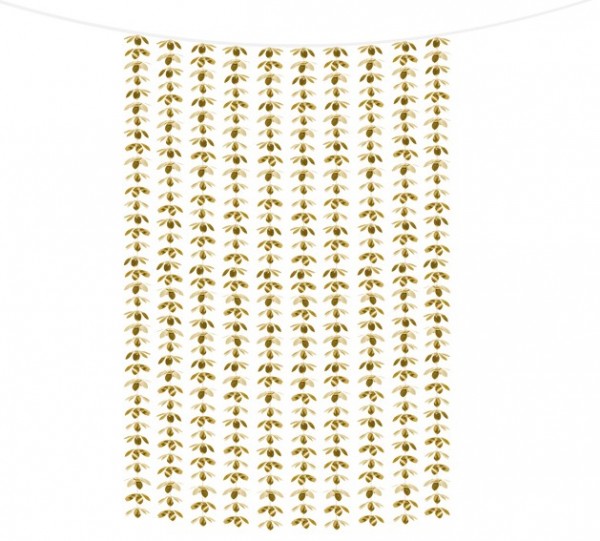 Goldener Blütenregen Vorhang 1 x 2,1m