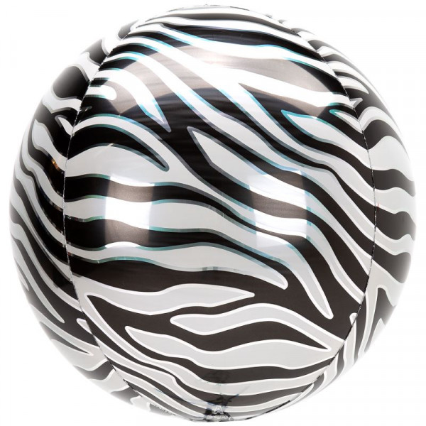Orbz Folienballon Zebra 40cm