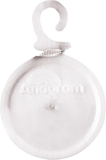 Klassisches Ballongewicht Weiß 8g