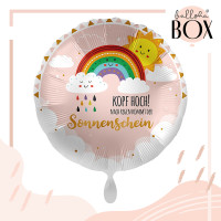 Vorschau: Balloha Geschenkbox DIY Kopf Hoch Sonnenschein XL