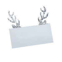 10 Frosty Christmas Rentier Tischkarten