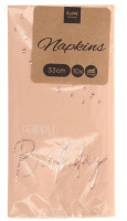 Vorschau: 10 Rosy Blush Birthday Servietten 33cm