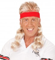 Blonde 80er Jahre Perücke Mit Stirnband