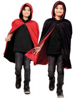 Zweiseitiger Kinder Kapuzenumhang