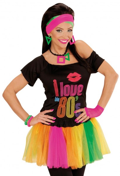 Buntes Neon Tutu 2