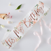 Wild Flowers Birthday Schärpe 75cm