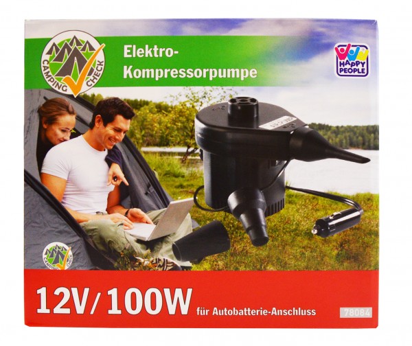 Bil elektrisk kompressorpump 12V 2