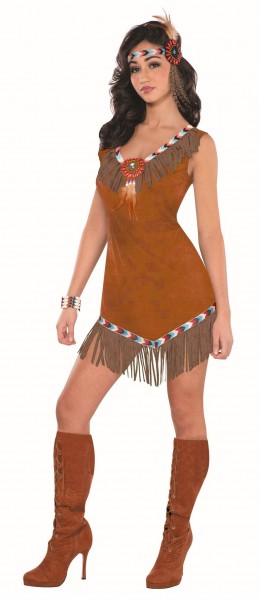 Sexy Indianerin Jane Damenkostüm