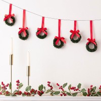 Holy Christmas Weihnachtskranz Girlande 2m