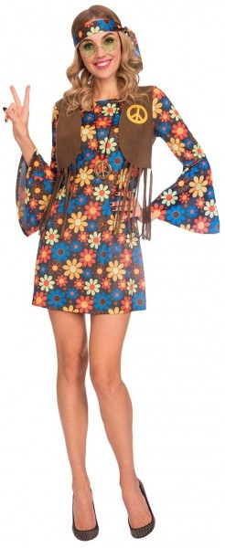 60er Jahre Hippie Girl Damenkostüm