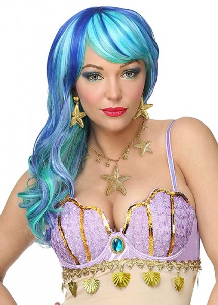 Mermaid Schmuck Set Goldene Seesterne 3