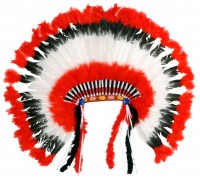 Premium Indianerkopfschmuck Deluxe