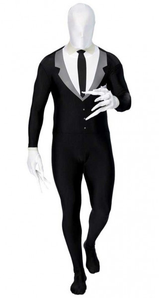 Gruseliges Slenderman Herrenkostüm