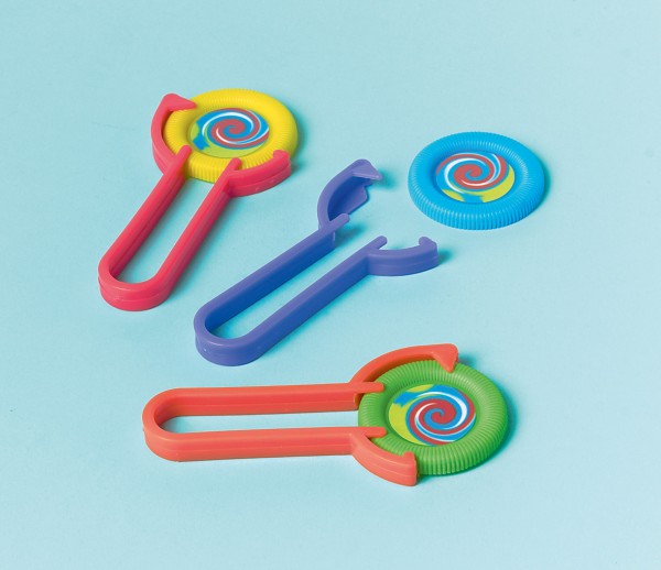 Coole Mini Disc Shooters Bunt Für Geschenktüten 12 Stück