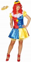 Sexy Zirkus Clown Damenkostüm