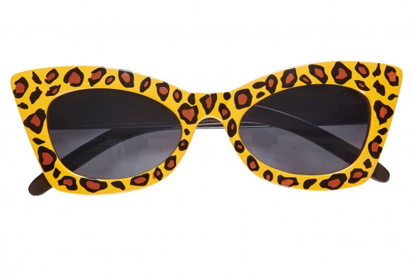 Rockabilly Perücke Leoparden Look