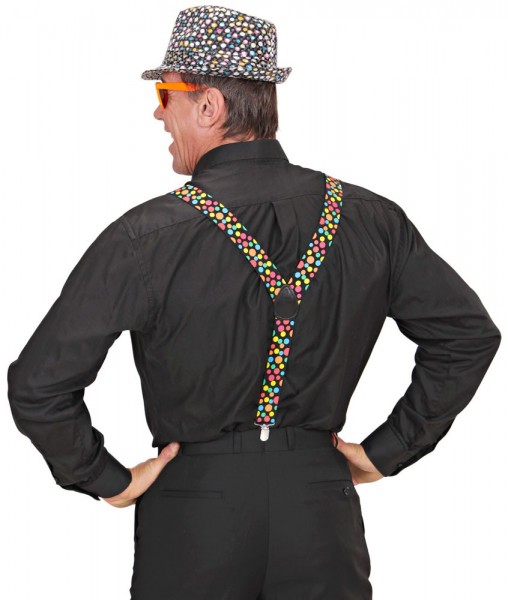 Bunte Dazzle Hosenträger Mit Punkten 3