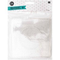 2 Bügelperlen Legeplatten eckig 15x15cm