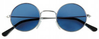 Blaue Hippie Brille John Lennon