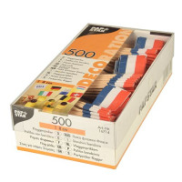 Vorschau: 500 Niederlande Flaggen Amsterdam 8cm