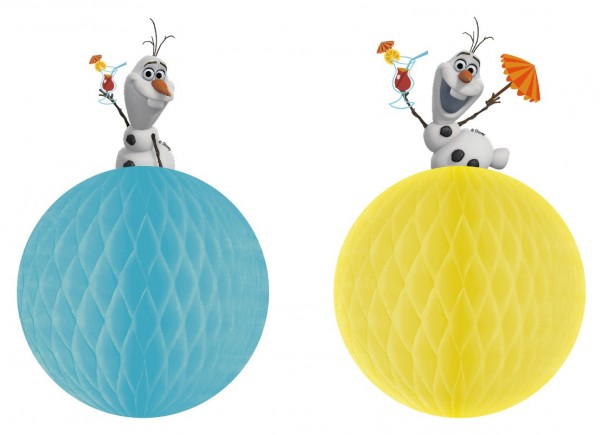 2 Olafs Sommerspaß Wabenbälle 17cm
