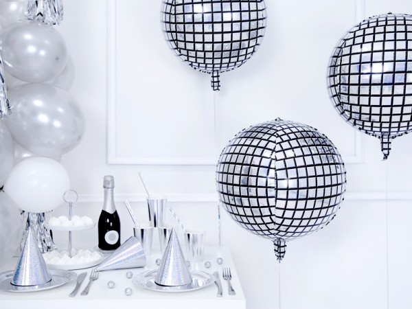 70-tals discokula folieballong 40cm 2
