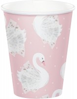 8 Royal Swan Pappbecher 256ml