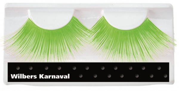 Grüne Lange Neon Wimpern