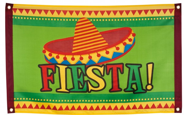 Grüne Mexiko Fiesta Fahne 90x60cm