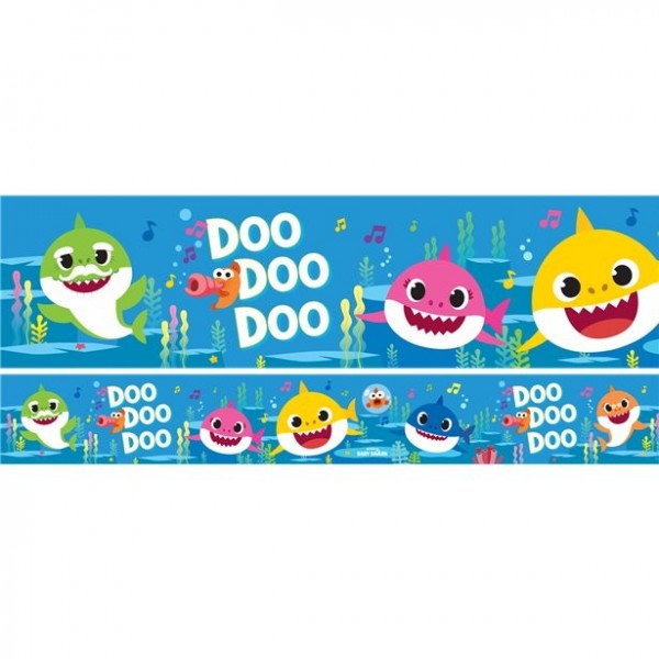 3 Baby Shark Banner 1m