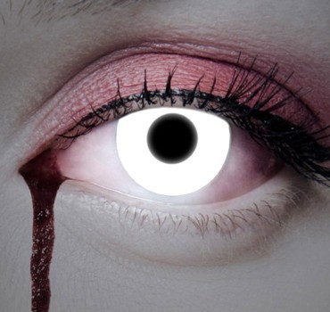 Schneeweiße Jahres Kontaktlinse