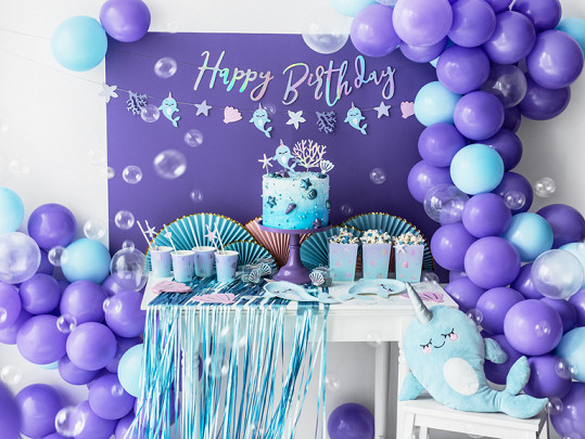 Narwal Ozeania Folienballon 53 x 87cm 3
