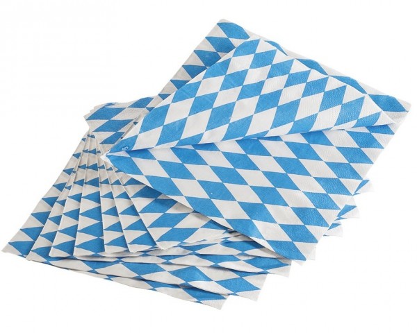 20 Hüttengaudi Servietten 33cm