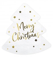 20 Tannenbaum Servietten 30,5 x 32,5cm