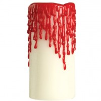 Blutige Halloween Kerze 10cm
