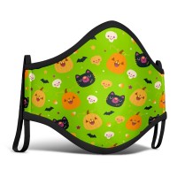 Mund Nasen Maske Kürbis und Friends für Kinder