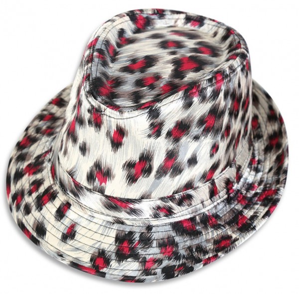 Leoparden Fedora Hut